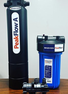 PeakFlow water filtration system installed by CASI
